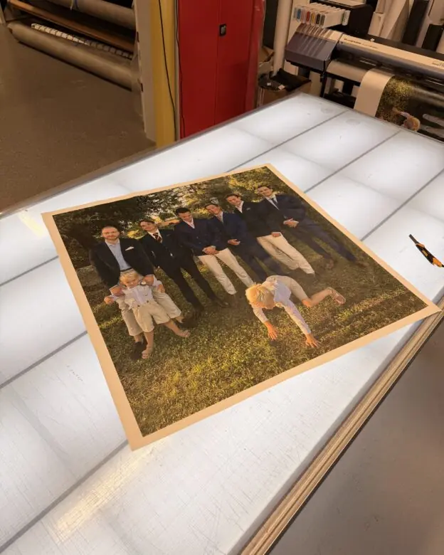 print av bilde for kunde i fåvang
