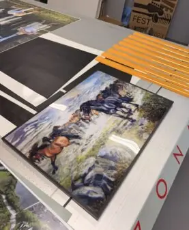 print av bilde for kunde i fåvang