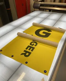 banner i produksjon