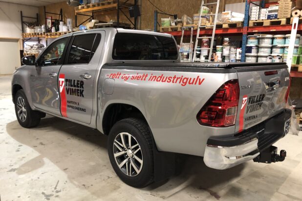 Enkel profilering på en firmabil