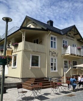 Fasadebokstaver hos Hev i Ringebu