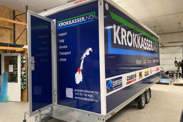 helfoliert tilhenger i ringebu