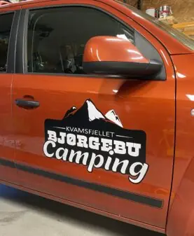 logo på bil