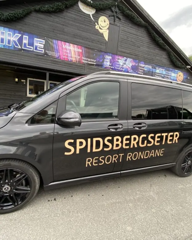 logo på fimabil