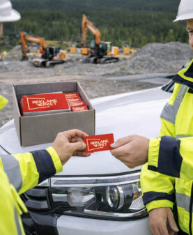 solide visittkort til bygg og anleggsbransjen