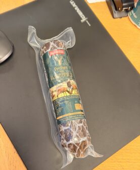 Merker til Per Gynt hjortepølse