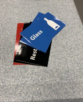 Klistremerker til kunde i Fåvang