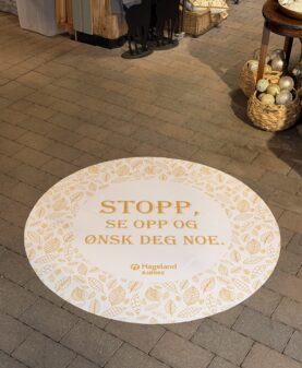 Gulvklistremerke til Hageland Bjørke