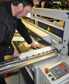 Laminsert aluminiumsskilt til Peers Sauna på Gålå